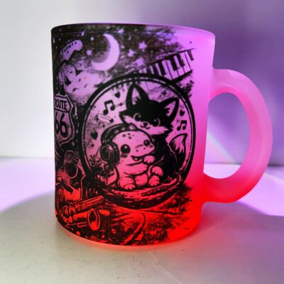 Dan-Julian Merch Glastasse Rot